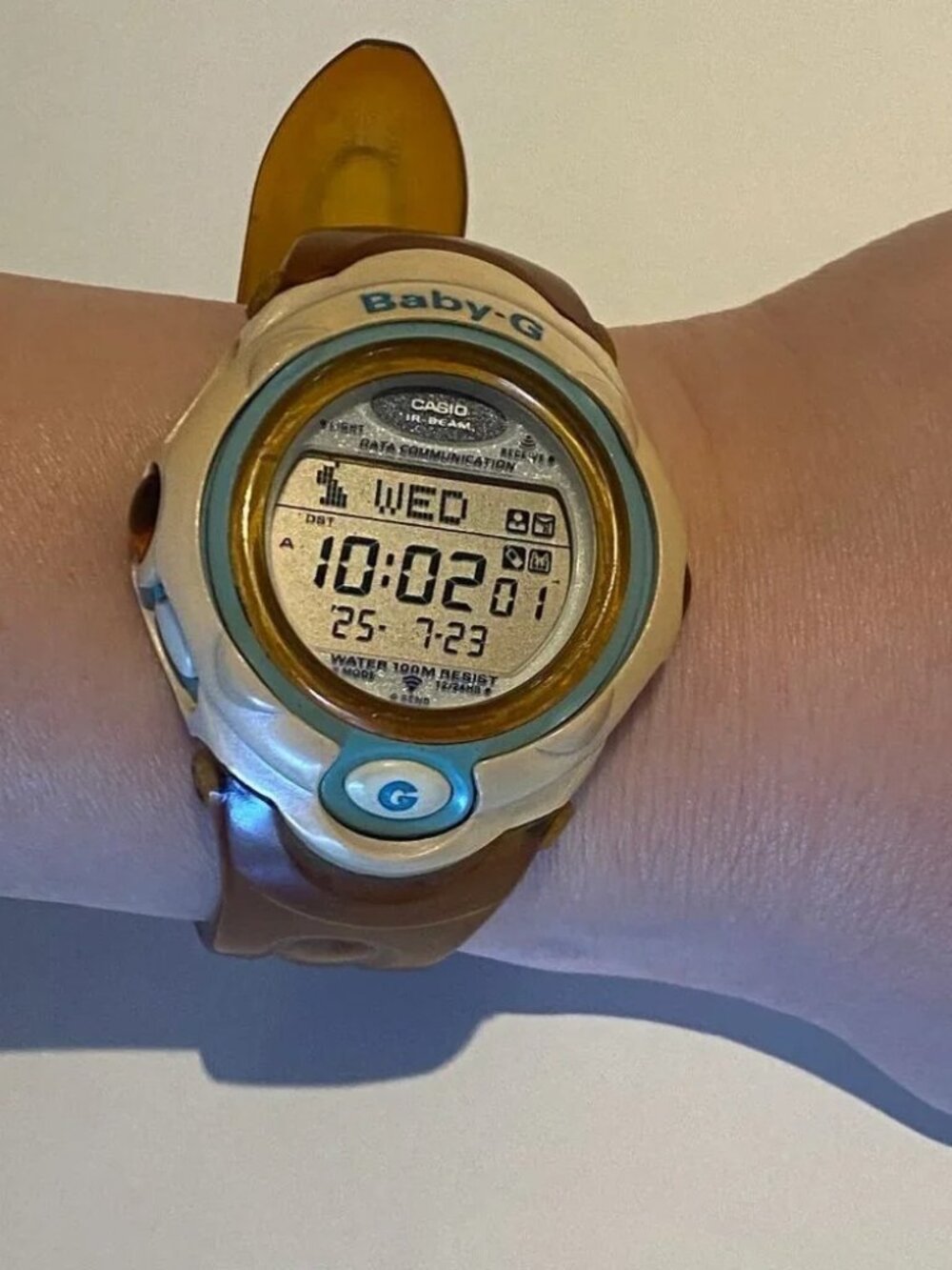 CASIO BGF-130 Baby-G shock resistant Watch infrared data communication